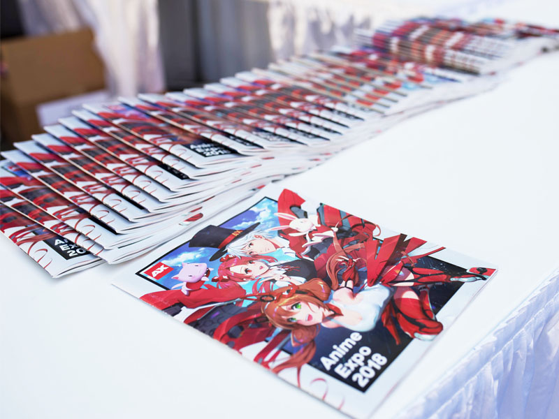 Anime Expo-Los Angeles Convention-Sponsorship-Print – Program Guide 2018
