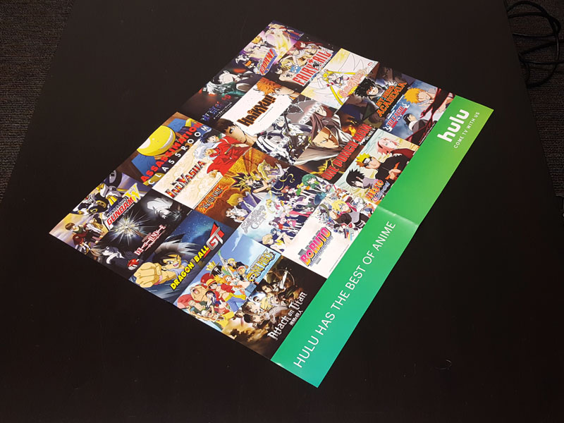 Anime Expo-Los Angeles Convention-Sponsorship-Print – Program Guide Inside