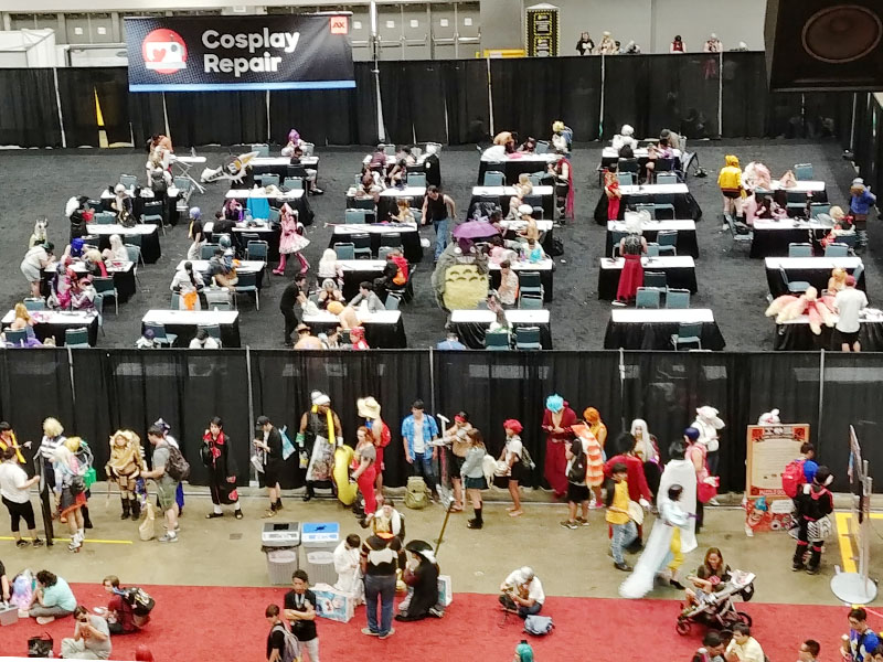 Anime Expo Los Angeles Convention – _0058_Entertainment Hall – Cosplay Repair