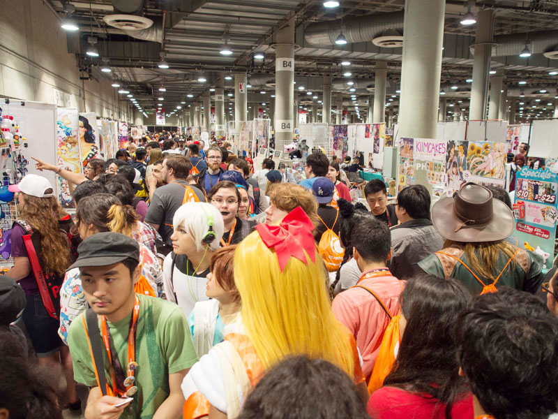 Anime Expo Los Angeles Convention – _0062_Artist Alley Column