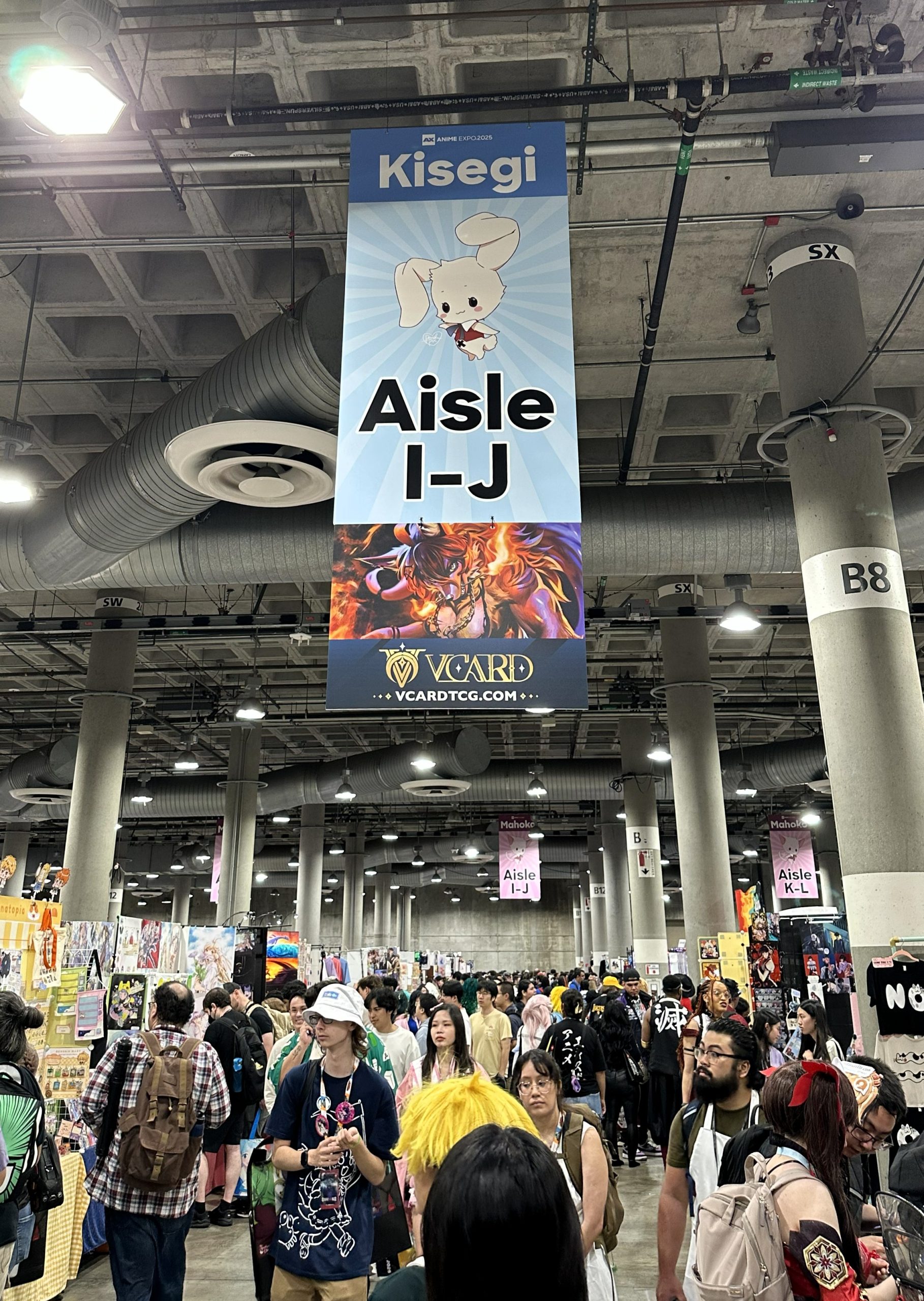 2025 – AX – Artist Alley Aisle Signs