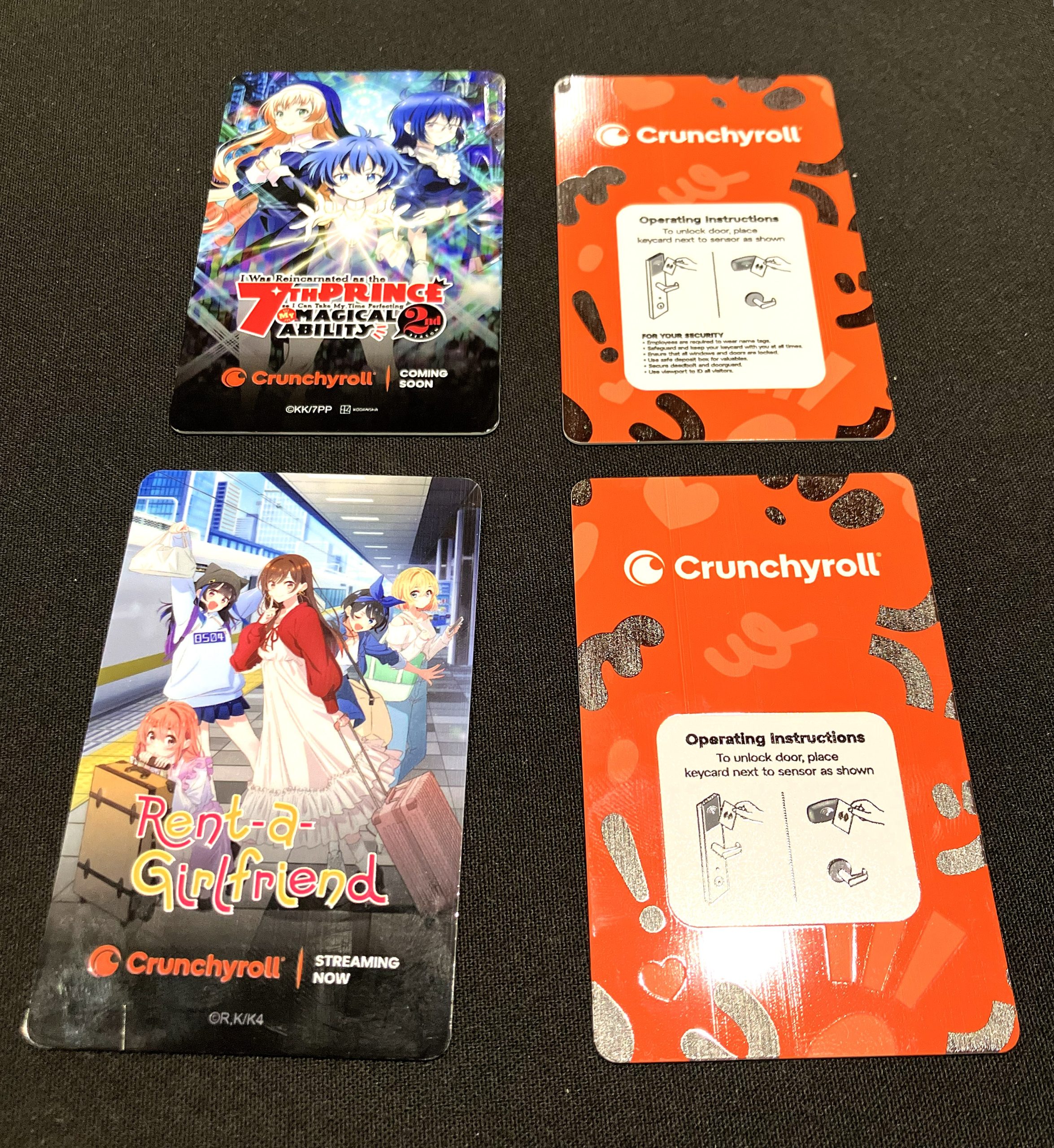 2025 – AX – Hotel Guest Key Cards