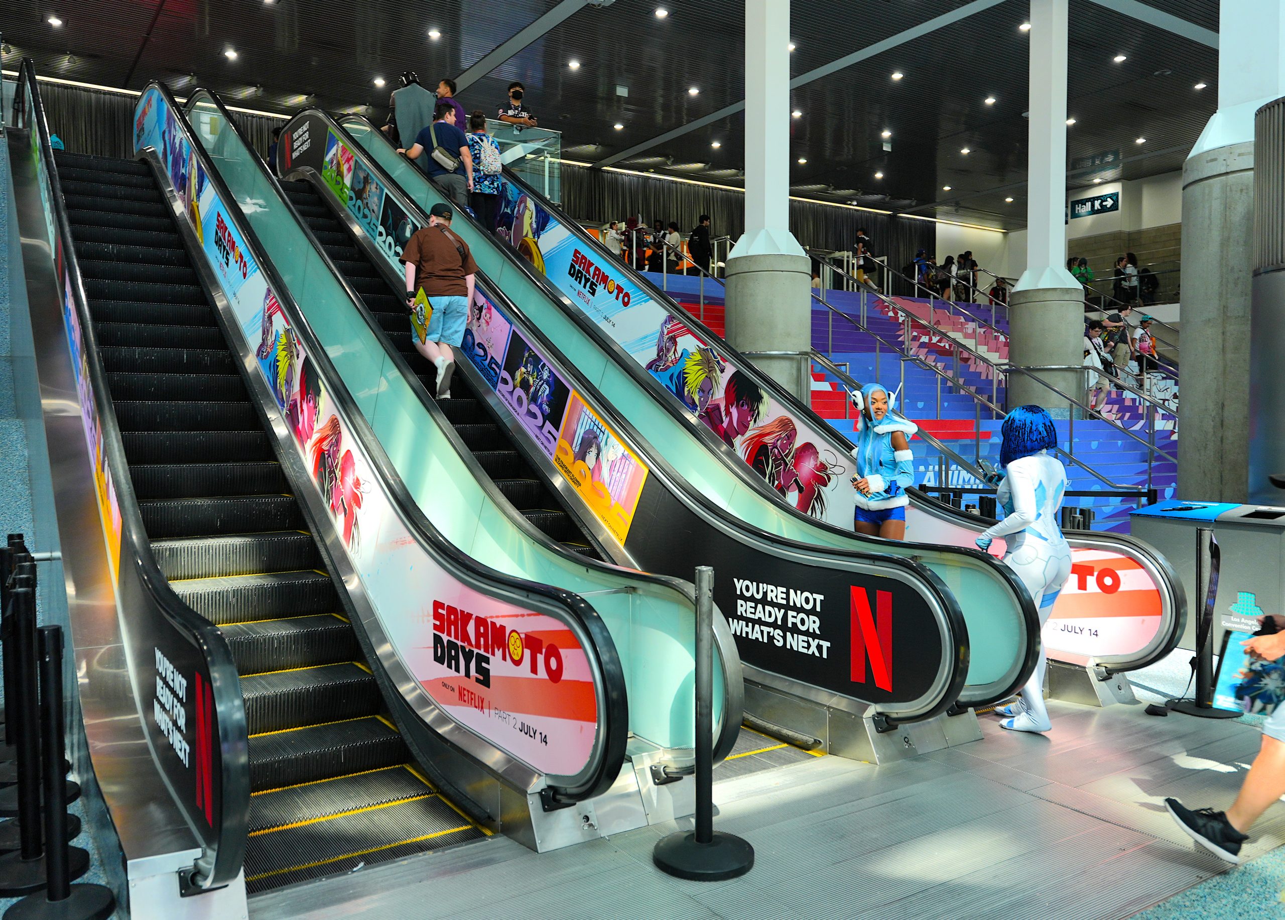 2025 – AX – South Escalator Glass Clings – E2